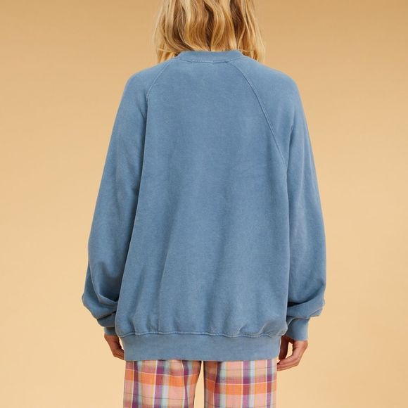 Billabong x The Salty Blonde Oversized Coastal Crew Sweatshirt - Picture 2 of 5